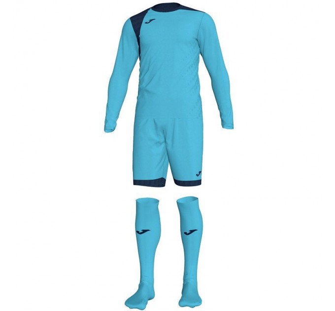 Вратарский комплект Joma ZAMORA IV 101300.013 с гетрами цвет: голубой