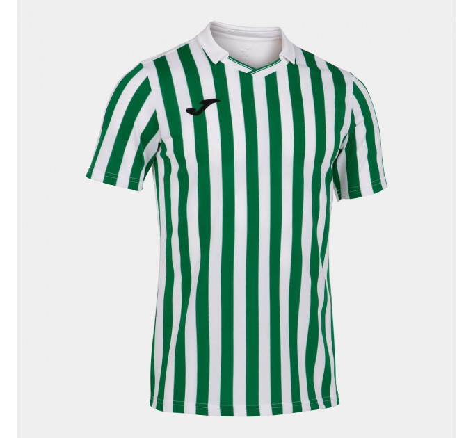 Ігрова футболка Joma Copa II 101873.204 колір: білий-зелений