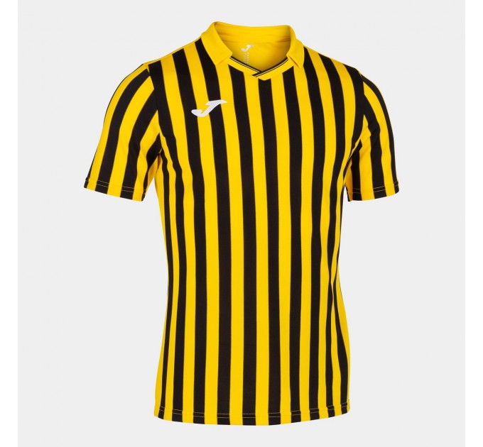 Футболка игровая Joma Copa II 101873.901 цвет: желтый-черный