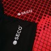 Форма футбольная SECO Geometry Set цвет: черный, красный