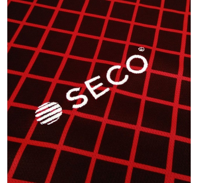 Форма футбольная SECO Geometry Set цвет: черный, красный