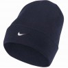 Шапка Nike Sportswear Beanie Cuffed Swoosh (CW6324-451) цвет: темно-синий