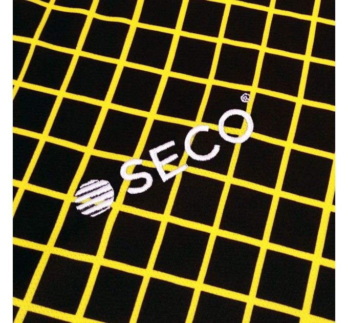 Форма футбольная SECO Geometry Set цвет: черный, желтый