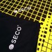 Форма футбольная SECO Geometry Set цвет: черный, желтый