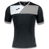 Ігрова футболка Joma Crew II чорно-сіра