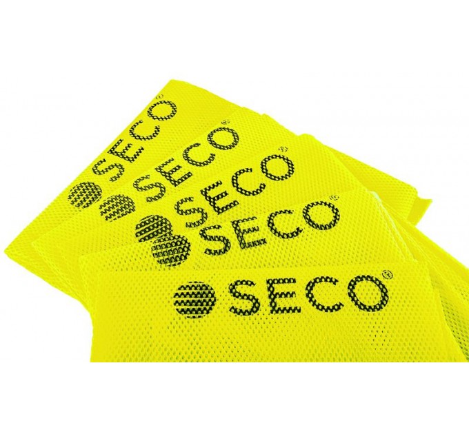 Манишка для футбола салатового цвета SECO