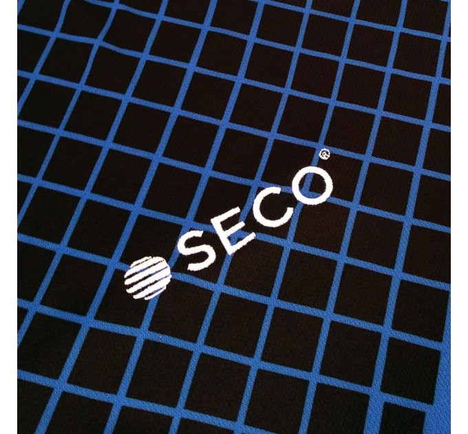 Форма футбольная SECO Geometry Set цвет: черный, синий