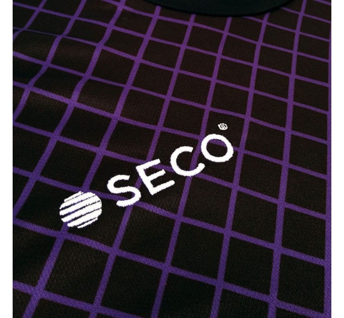 Форма футбольная SECO Geometry Set цвет: черный, фиолетовый
