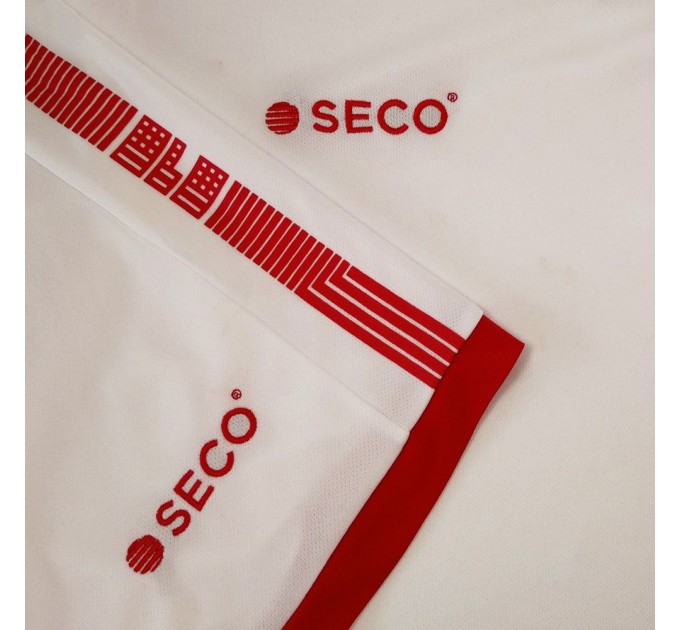 Форма футбольная SECO Basic Set цвет: красный, белый