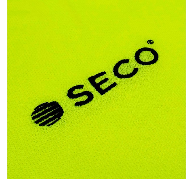 Форма футбольная SECO Basic Set цвет: салатовый, черный