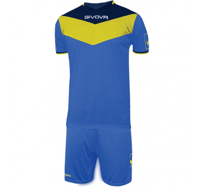 Givova Kit Campo колір: синій-жовтий