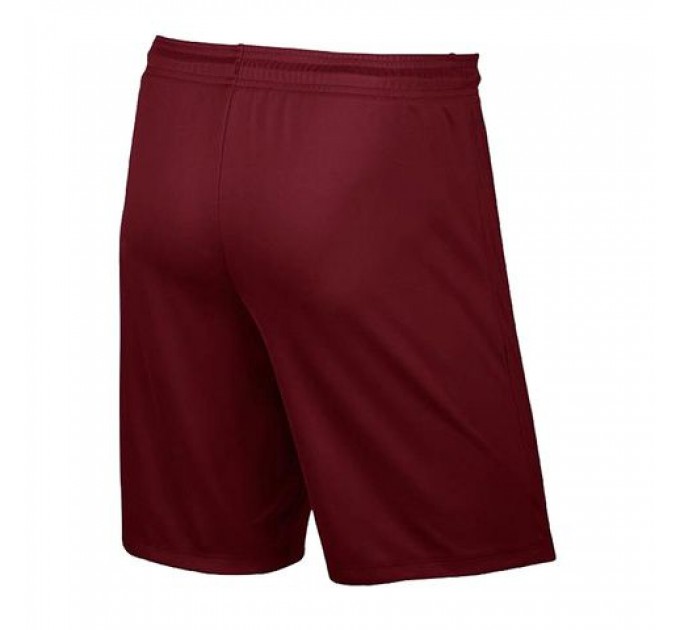 Ігрові футбольні шорти Nike Short Park II Knit колір: бордовий