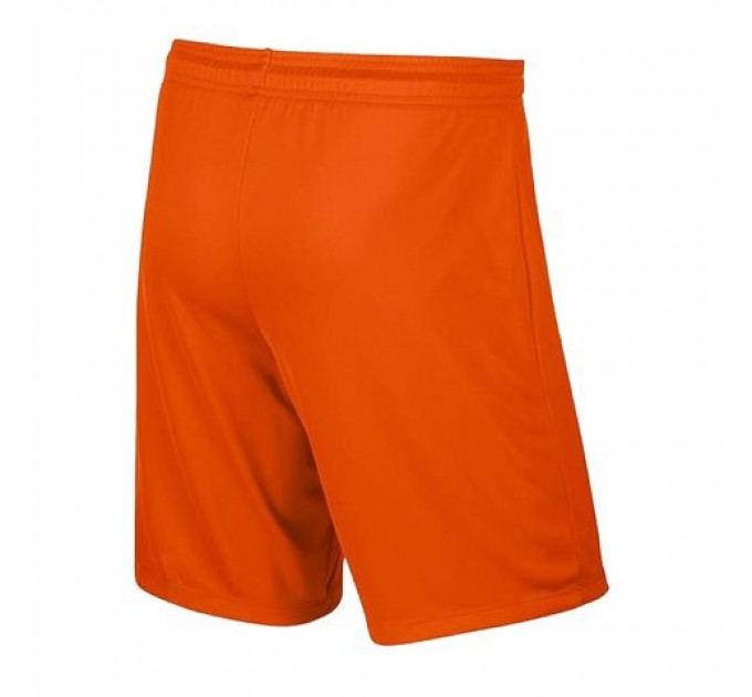 Ігрові футбольні шорти Nike Short Park II Knit колір: помаранчевий