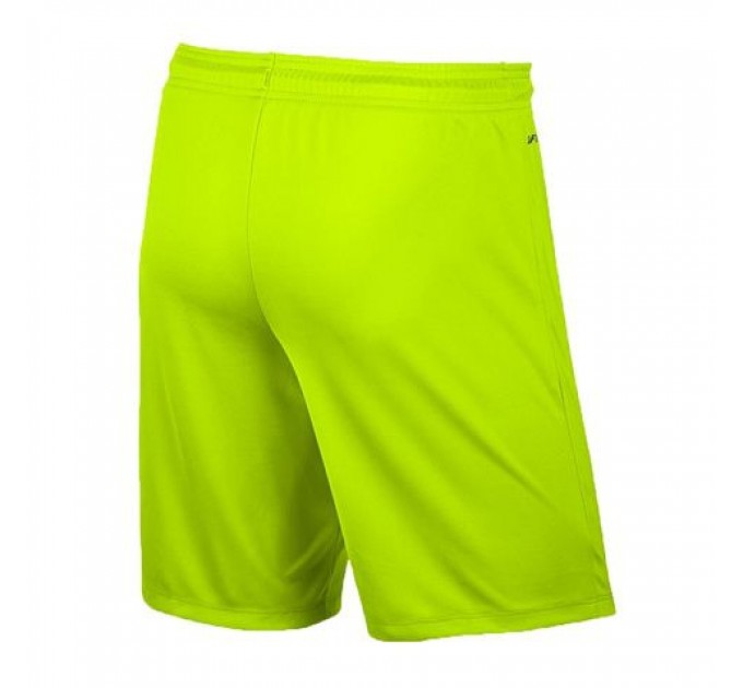 Игровые шорты Nike Short Park II Knit цвет: салатовый