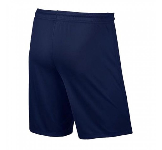 Ігрові футбольні шорти Nike Short Park II Knit колір: темно-синій