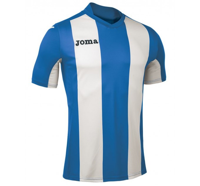 Футболка Joma Pisa V сине-белая