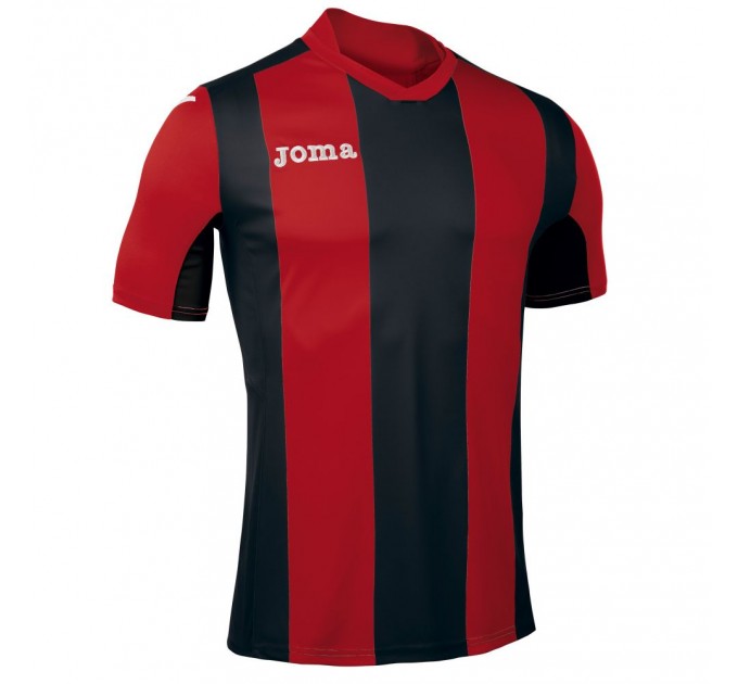 Футболка Joma Pisa V червоно-чорна
