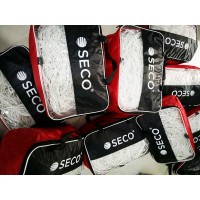Футбольна сітка SECO товщина нитки: 4 мм; розмір: 7.4х2.5х1.5 м