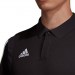Поло Adidas Tiro 19 Cotton, черного цвета