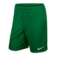 Ігрові футбольні шорти Nike Short Park II Knit колір: зелений