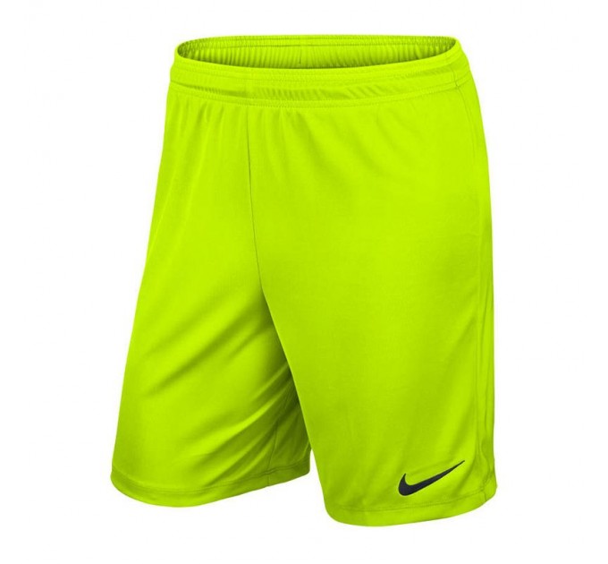 Игровые шорты Nike Short Park II Knit цвет: салатовый