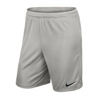 Ігрові футбольні шорти Nike Short Park II Knit колір: сірий