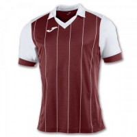 Ігрова футболка Joma Grada 100680.672 колір: бордова/білий