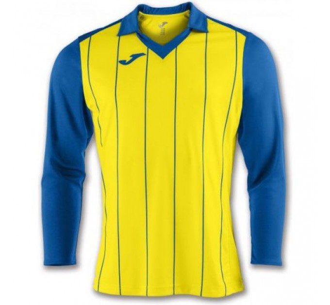 Футболка игровая Joma Grada 100681.907 цвет: желтый/голубой