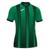 Футболка Joma Tiger II 101464.451 колір: зелений/чорний