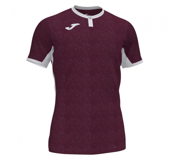 Футболка Joma Toletum II 101476.672 колір: бордовий/білий
