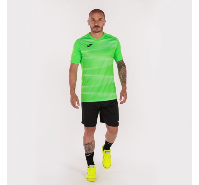 Футболка игровая Joma Grafity II 101901.022 цвет: салатовый