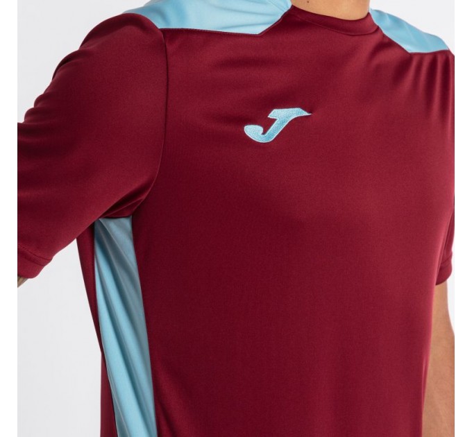 Ігрова футболка Joma Championship VI 101822.682 колір: бордово-небесна