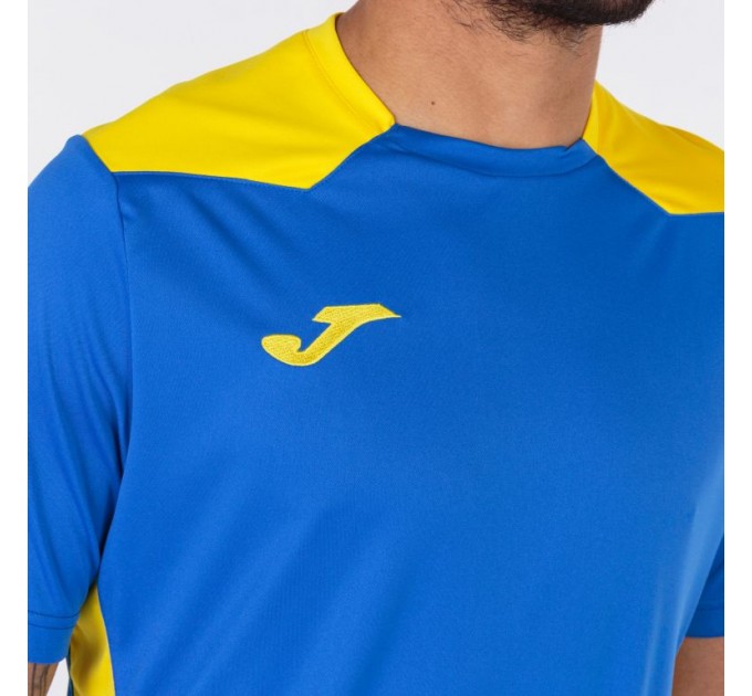 Ігрова футболка Joma Championship VI 101822.709 колір: синій-жовтий
