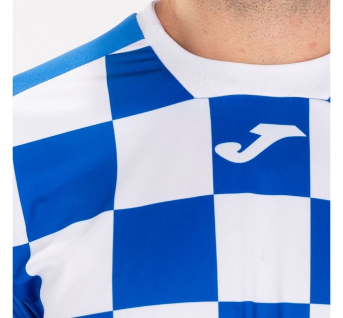 Футболка игровая Joma FLAG II 101465.702 цвет: синий-белый