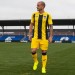 Ігрова футболка Joma Pisa II 102243.901 колір: жовтий-чорний