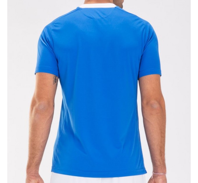 Футболка игровая Joma FLAG II 101465.702 цвет: синий-белый