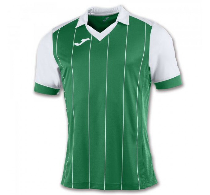 Футболка игровая Joma Grada 100680.452 цвет: зеленый/белый