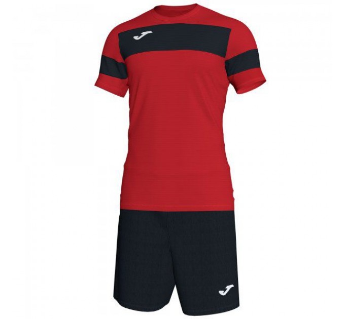 Футбольная форма Joma ACADEMY II 101349.601 цвет: красный/черный