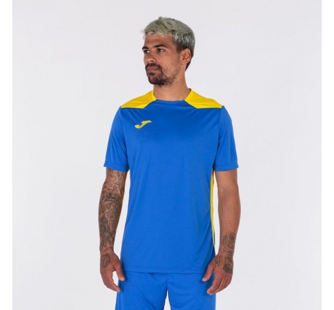 Ігрова футболка Joma Championship VI 101822.709 колір: синій-жовтий