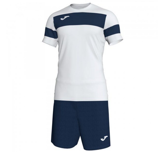 Футбольна форма Joma ACADEMY II 101349.203 колір: білий/темно-синій