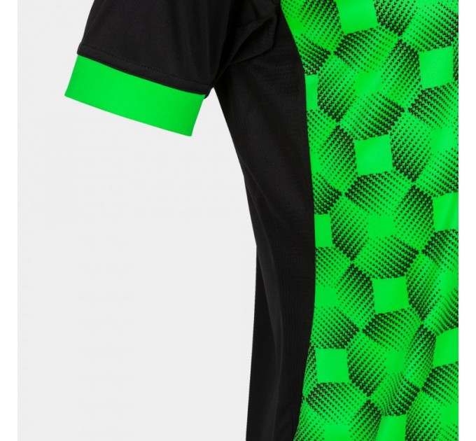 Ігрова футболка Joma Supernova III 102263.117 колір: чорний-зелений