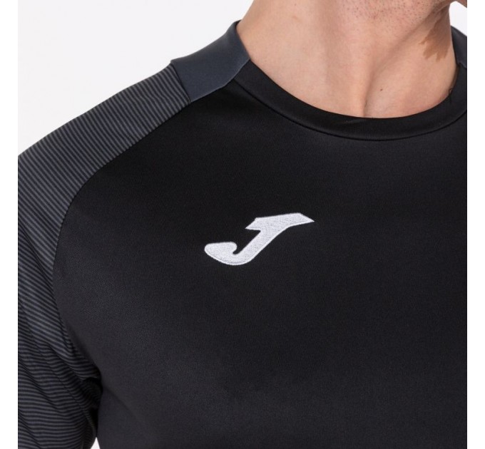 Ігрова футболка Joma Essential II 101508.110 колір: чорний-антрацит