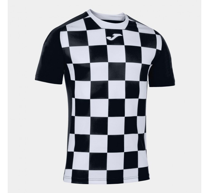 Ігрова футболка Joma FLAG II 101465.102 колір: чорний-білий