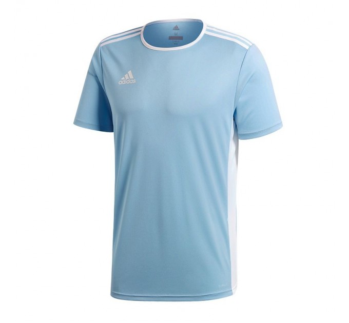 Игровая футболка Adidas Entrada 18 цвет: голубой