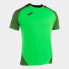 Футболка игровая Joma Essential II 101508.021 цвет: зеленый-черный