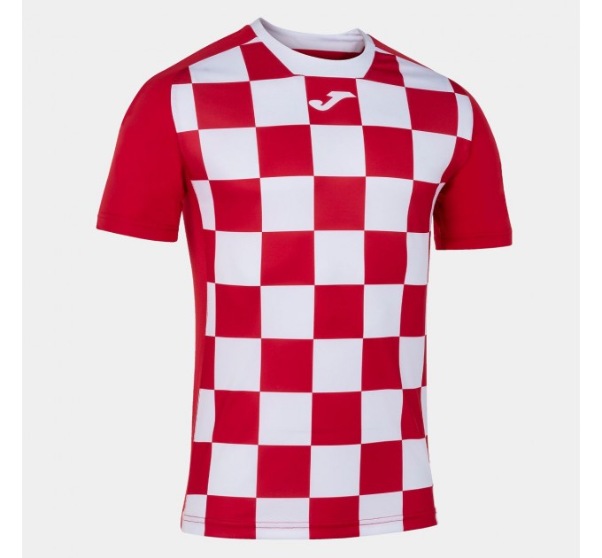 Ігрова футболка Joma FLAG II 101465.602 колір: червоний-білий