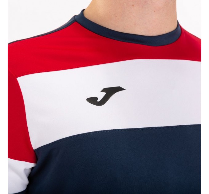 Футболка игровая Joma Crew IV 101534.336 цвет: темно-синий-красный