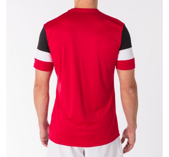 Ігрова футболка Joma Crew IV 101534.601 колір: червоний-чорний