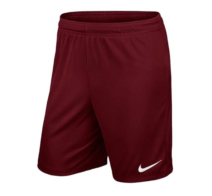 Игровые шорты Nike Short Park II Knit цвет: бордовый