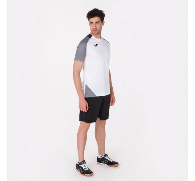Ігрова футболка Joma Essential II 101508.201 колір: білий-чорний
